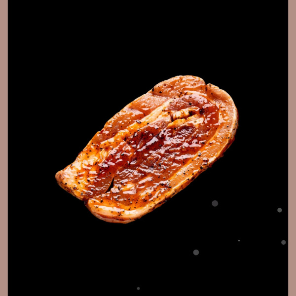 Gemarineerde speklap