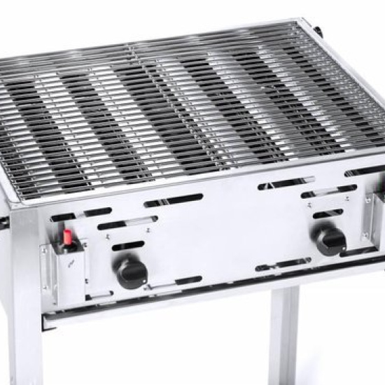 BBQ standaard met 2 kg gas en schoonmaak